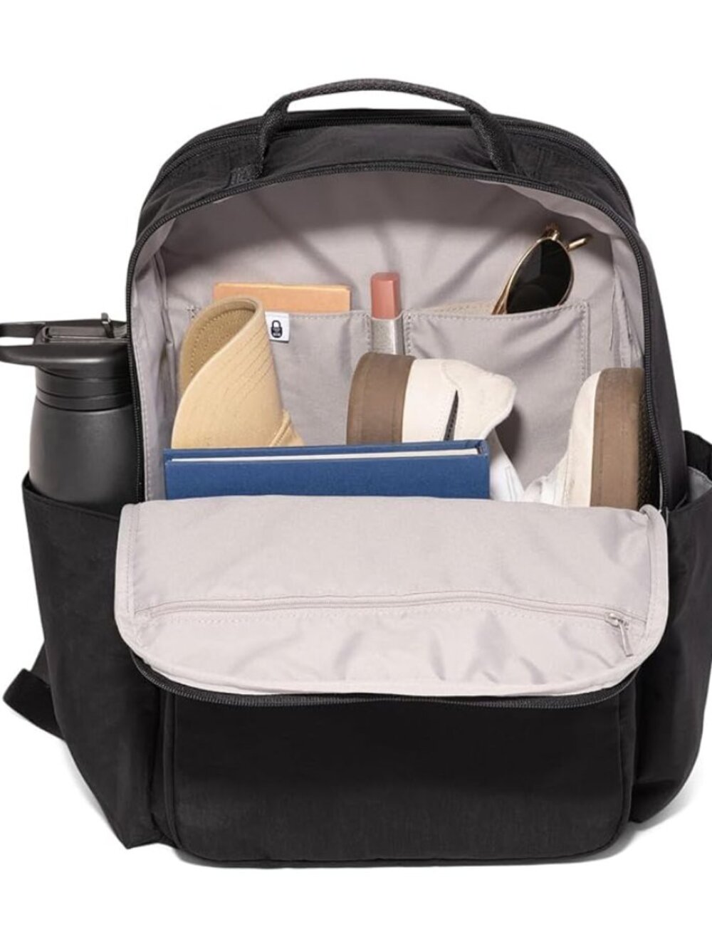 Baggallini Coastal Flip Lock Laptop Backpack (black) - gently used, no flaws! - Picture 6 of 6